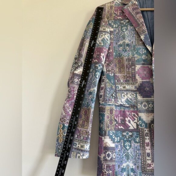 TALLIA sport coat Multicolor Patterned Blazer size SP16 nwt - Picture 6 of 12